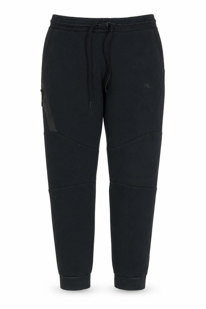 Nike Women’s Black Fleece Sweatpants M Regular Fit Tapered Leg