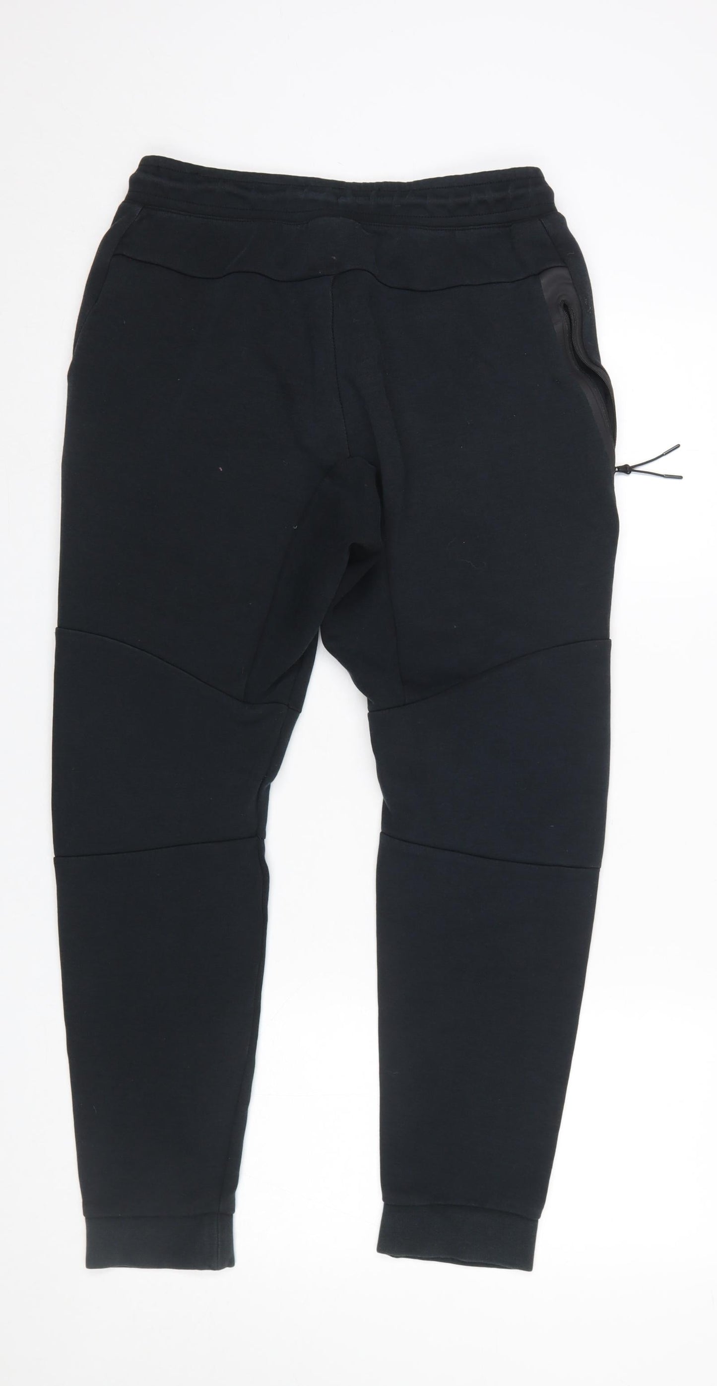 Nike Women’s Black Fleece Sweatpants M Regular Fit Tapered Leg