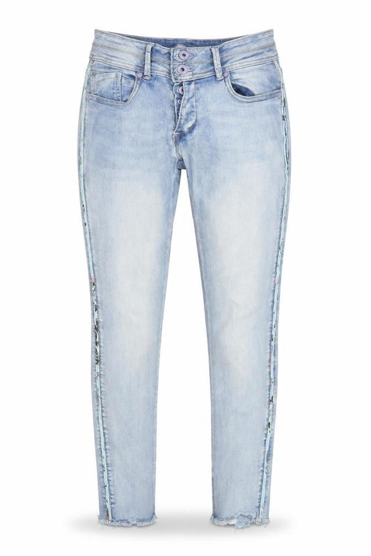 Blue Monkey Women's Light Blue Skinny Stretch Jeans Size 12