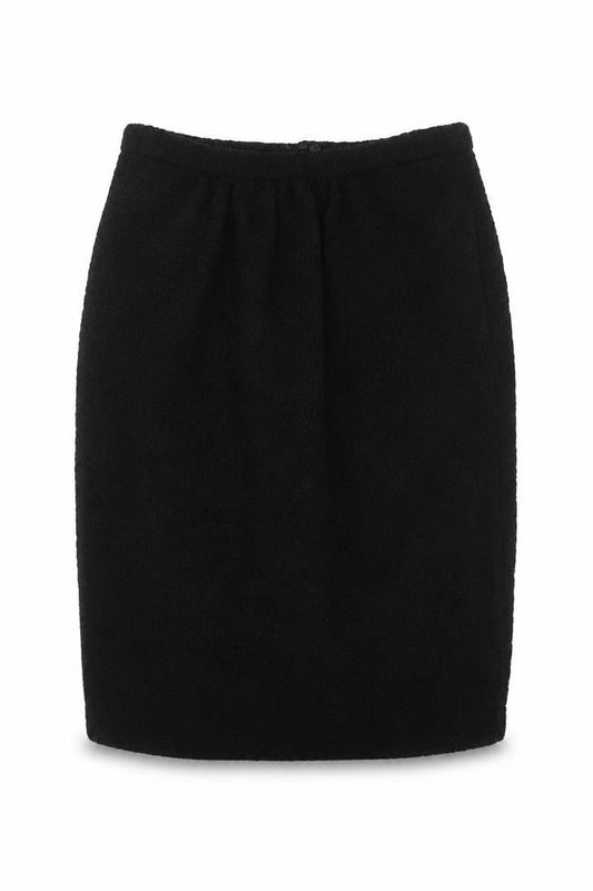L.K. Bennett Women's Black Wool Pencil Skirt Size 12