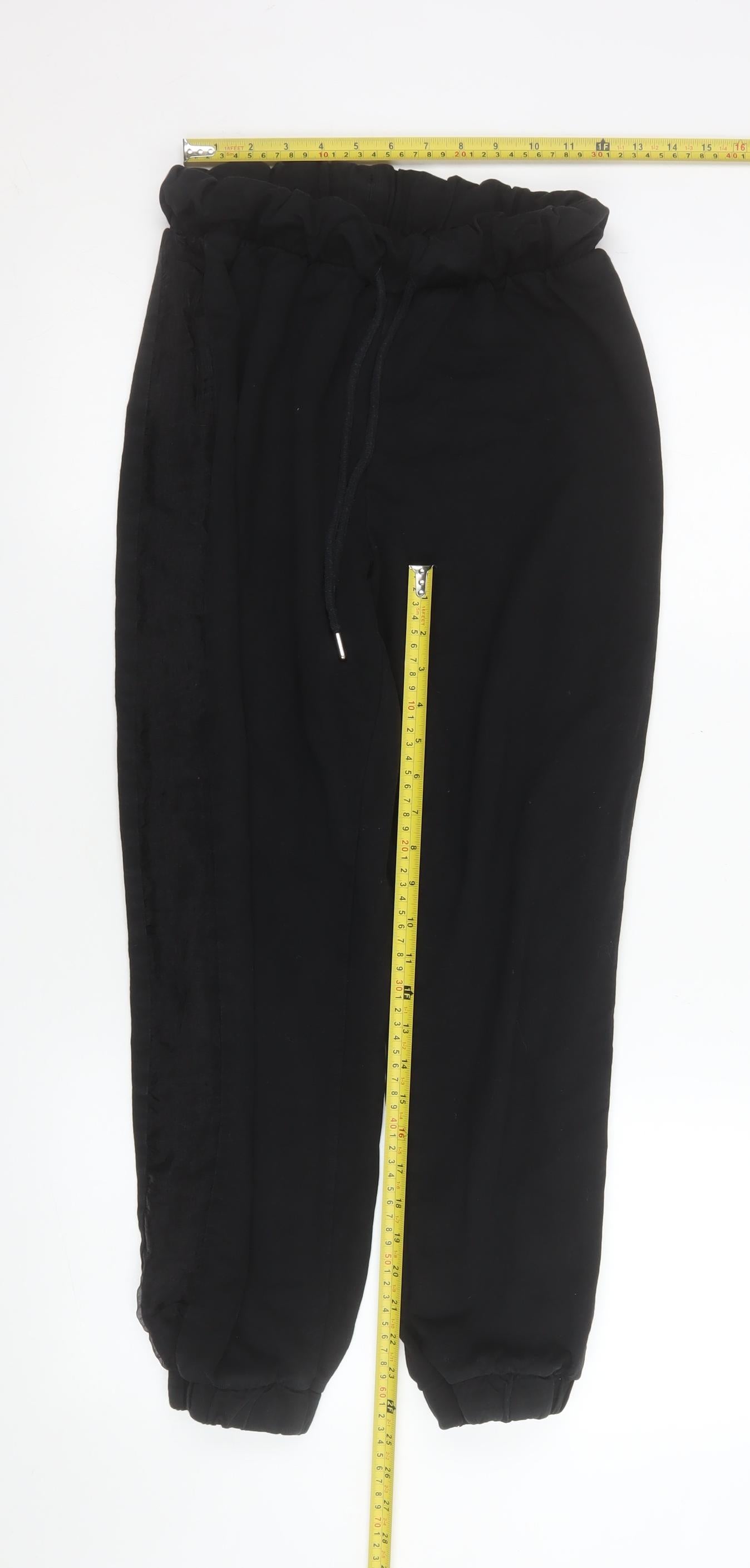 ASOS Women’s Black Jogger Trousers Size 8 Regular Fit