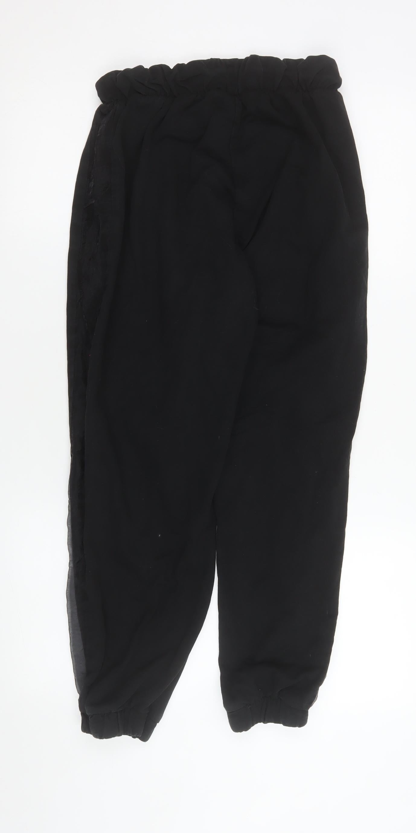 ASOS Women’s Black Jogger Trousers Size 8 Regular Fit