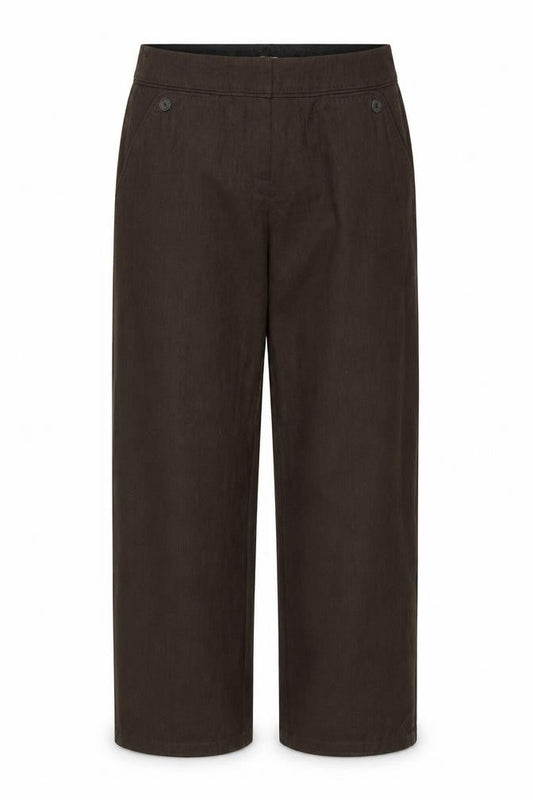 Marks & Spencer Men's Brown Straight Leg Trousers Size M