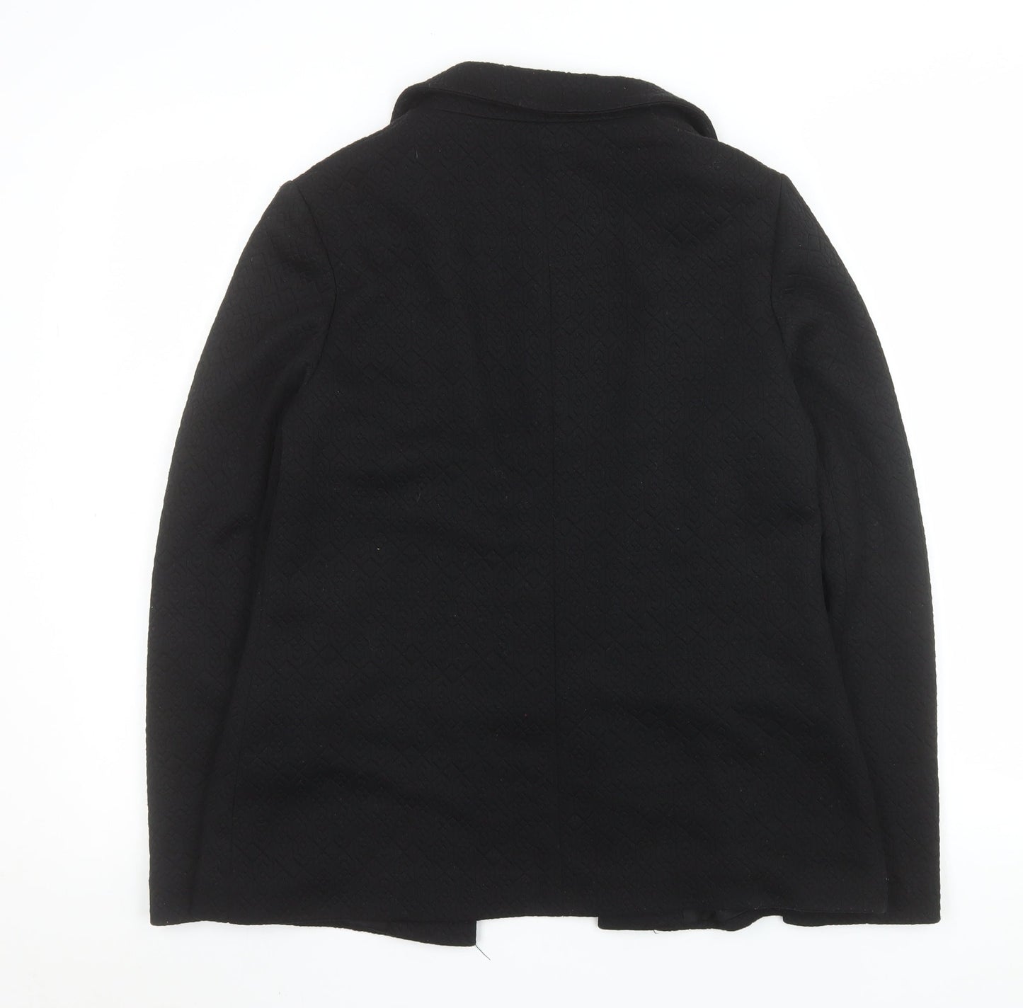 George Womens Black Regular Fit Mid-Length Blazer UK 12