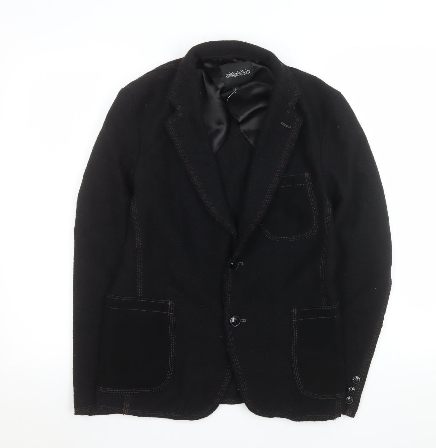 Rosebud Couples Women's Black Wool Blazer Jacket Size S