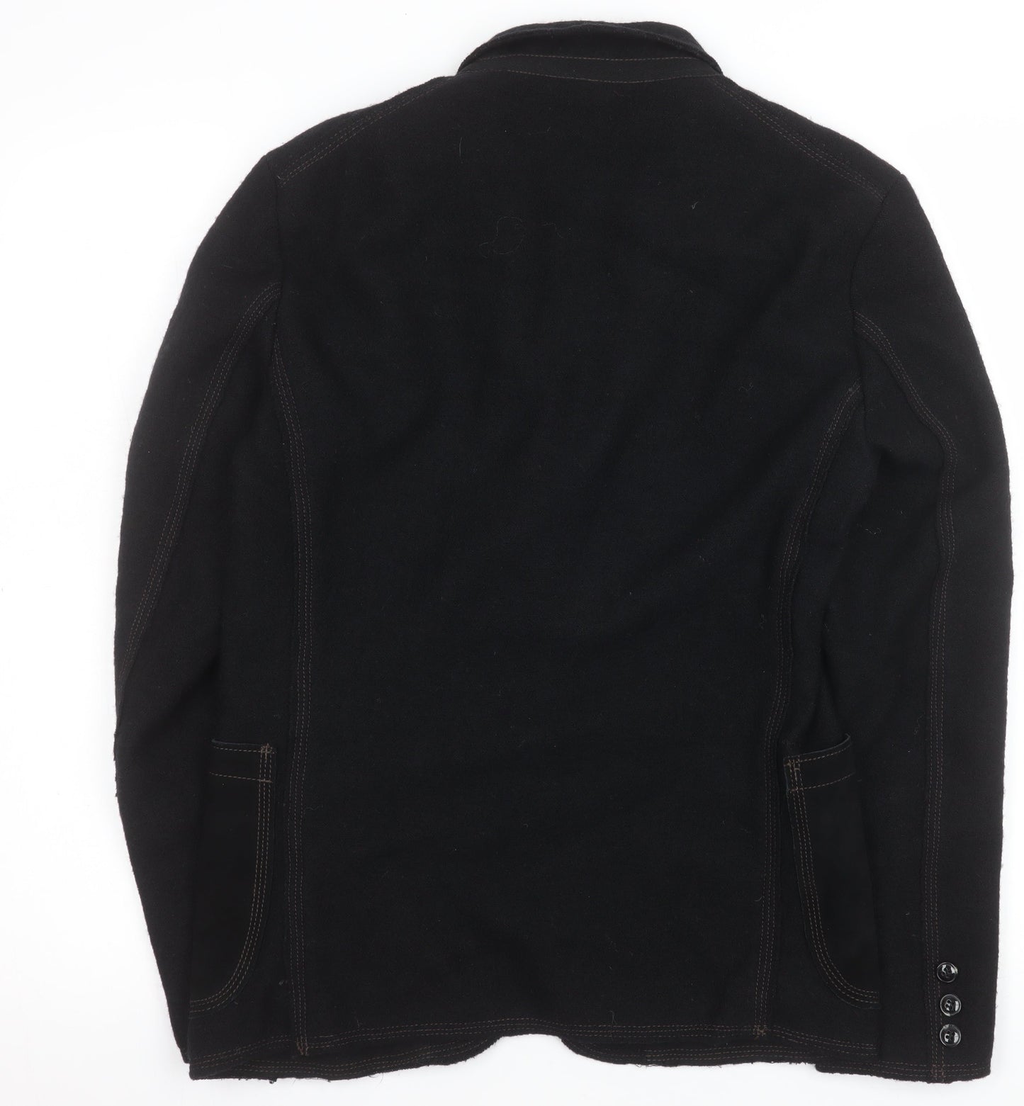 Rosebud Couples Women's Black Wool Blazer Jacket Size S