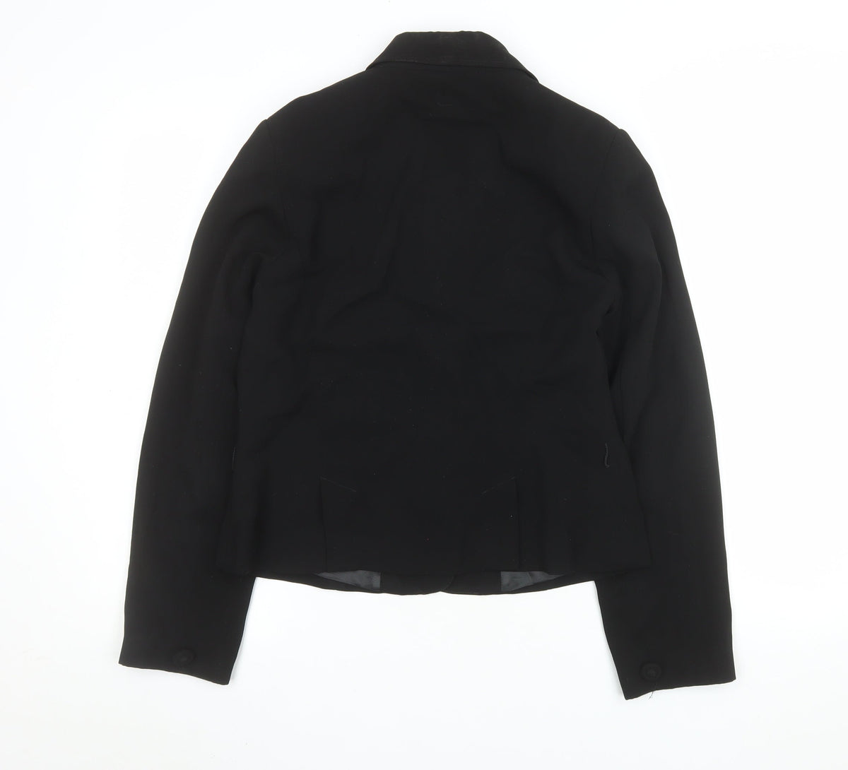 Office Girl Women's Black Size 12 Formal Suit Jacket Blazer Classic Workwear