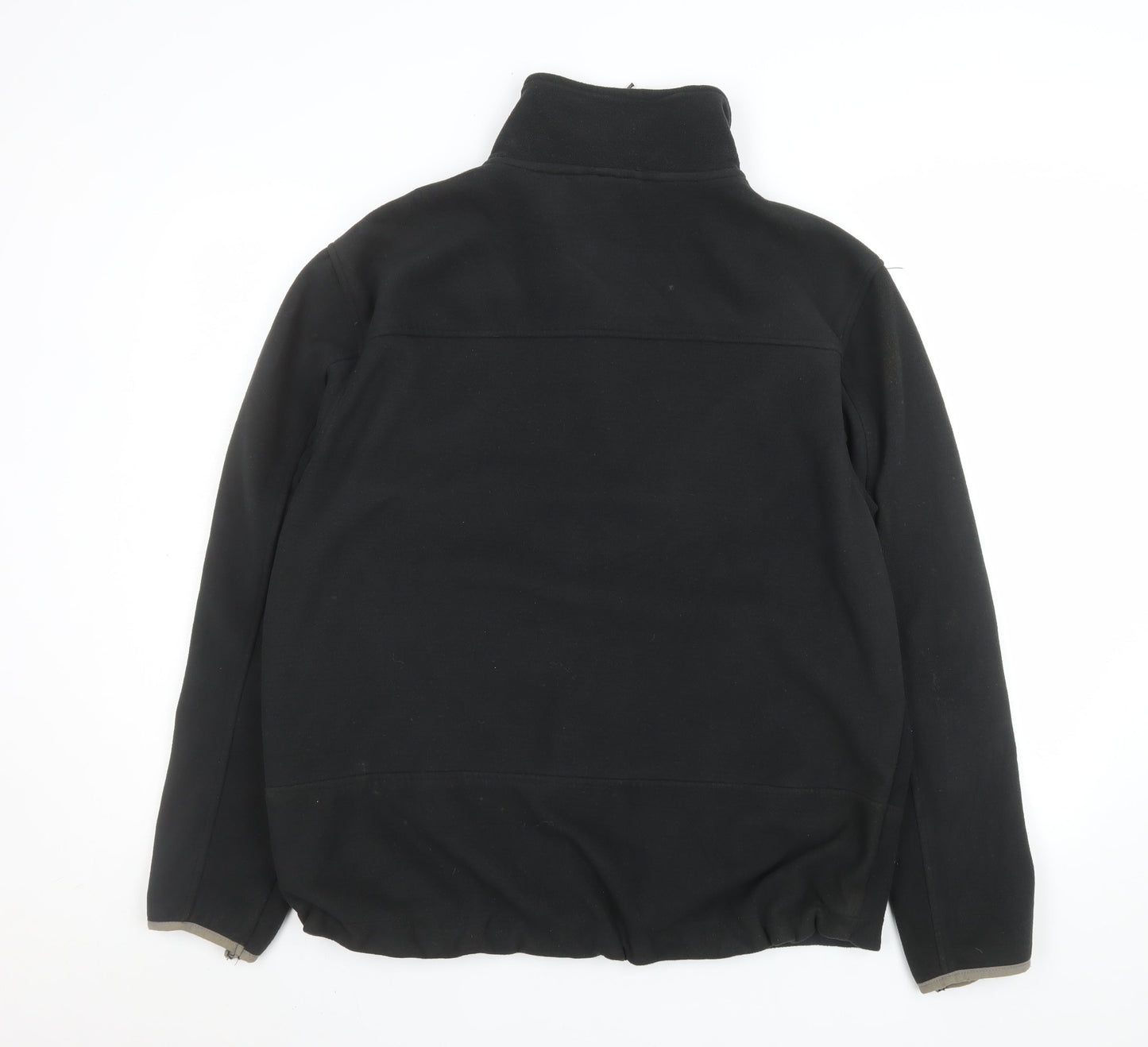 TechTex Men's Black Outdoor Fleece Jacket Size M 40in