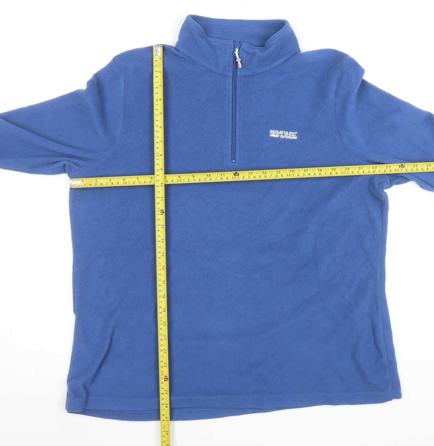 Regatta Great Outdoors Women's Blue Fleece Pullover Sweatshirt UK 18
