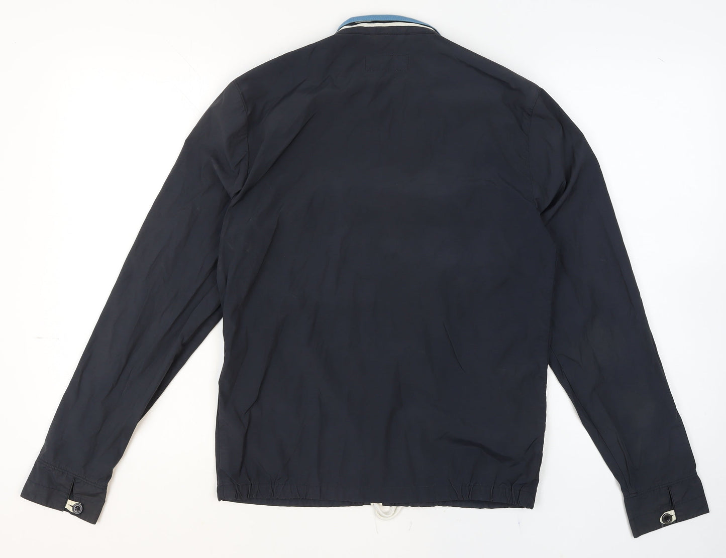 Original Penguin Boys Blue Bomber Jacket Size S Nylon Cotton Lightweight