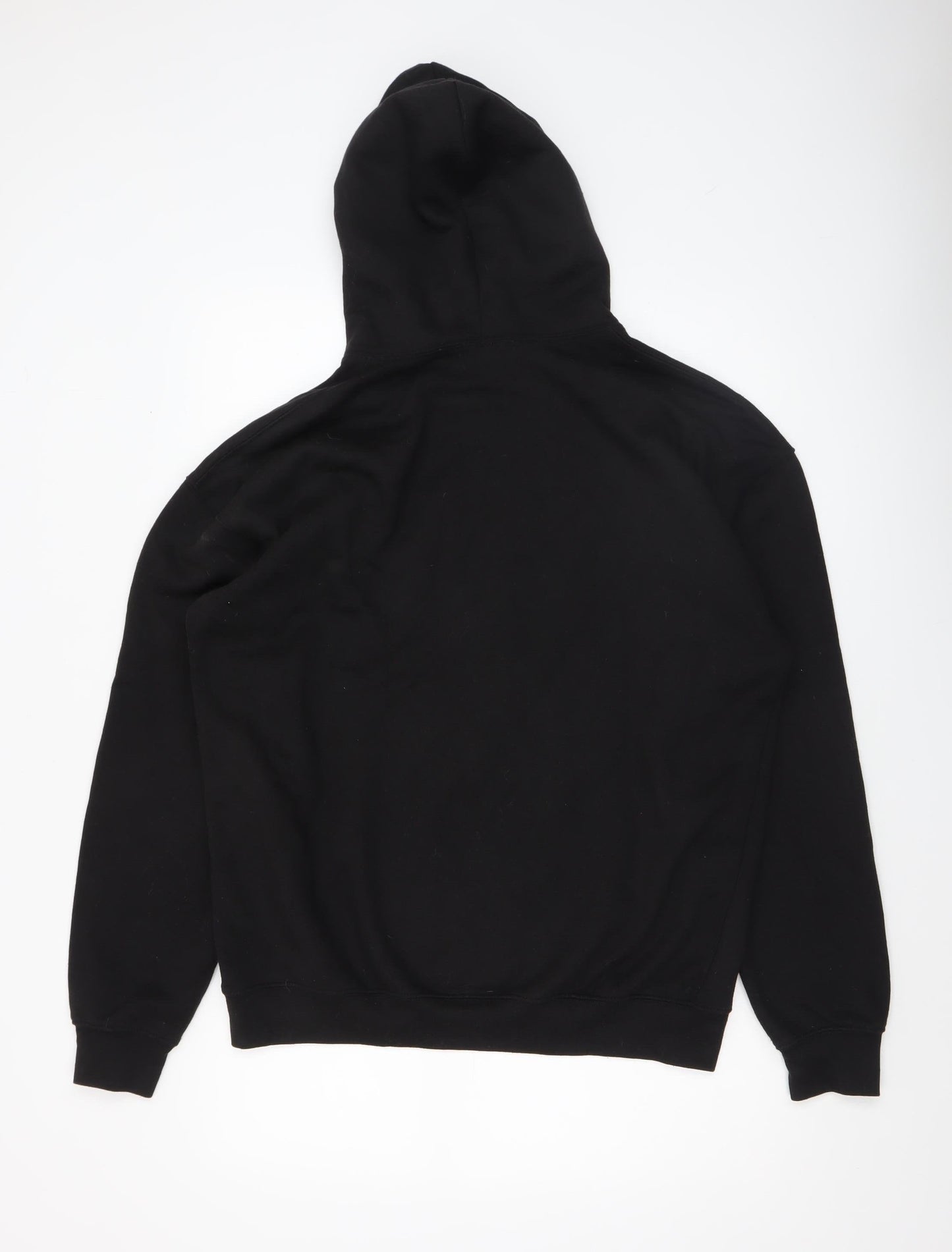 Stylewise Men’s Black Pullover Hoodie M Cherry Graphic Print