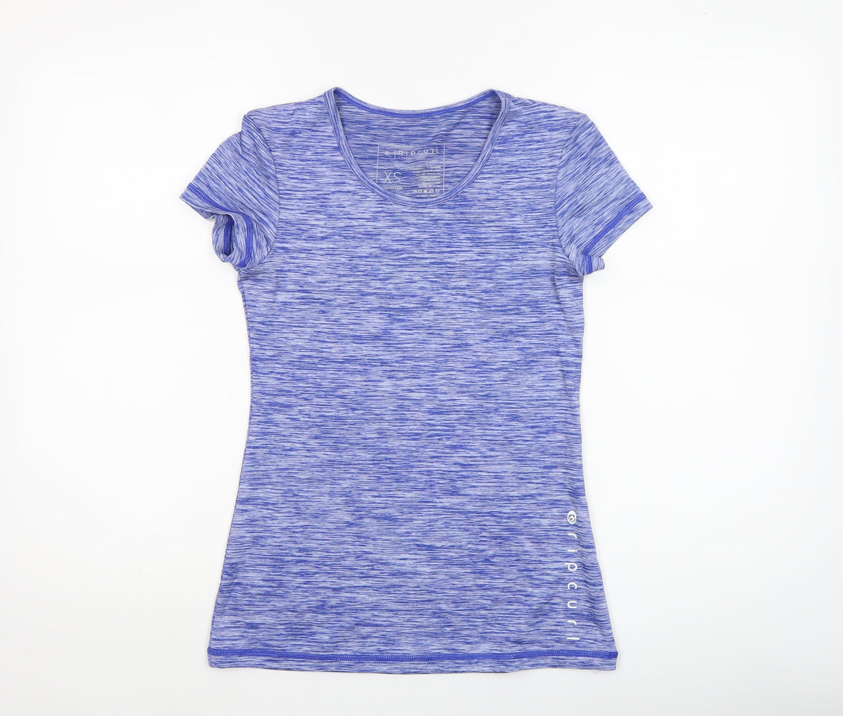 Rip Curl Womens Blue XS Slim Fit UV Protection Active T-Shirt