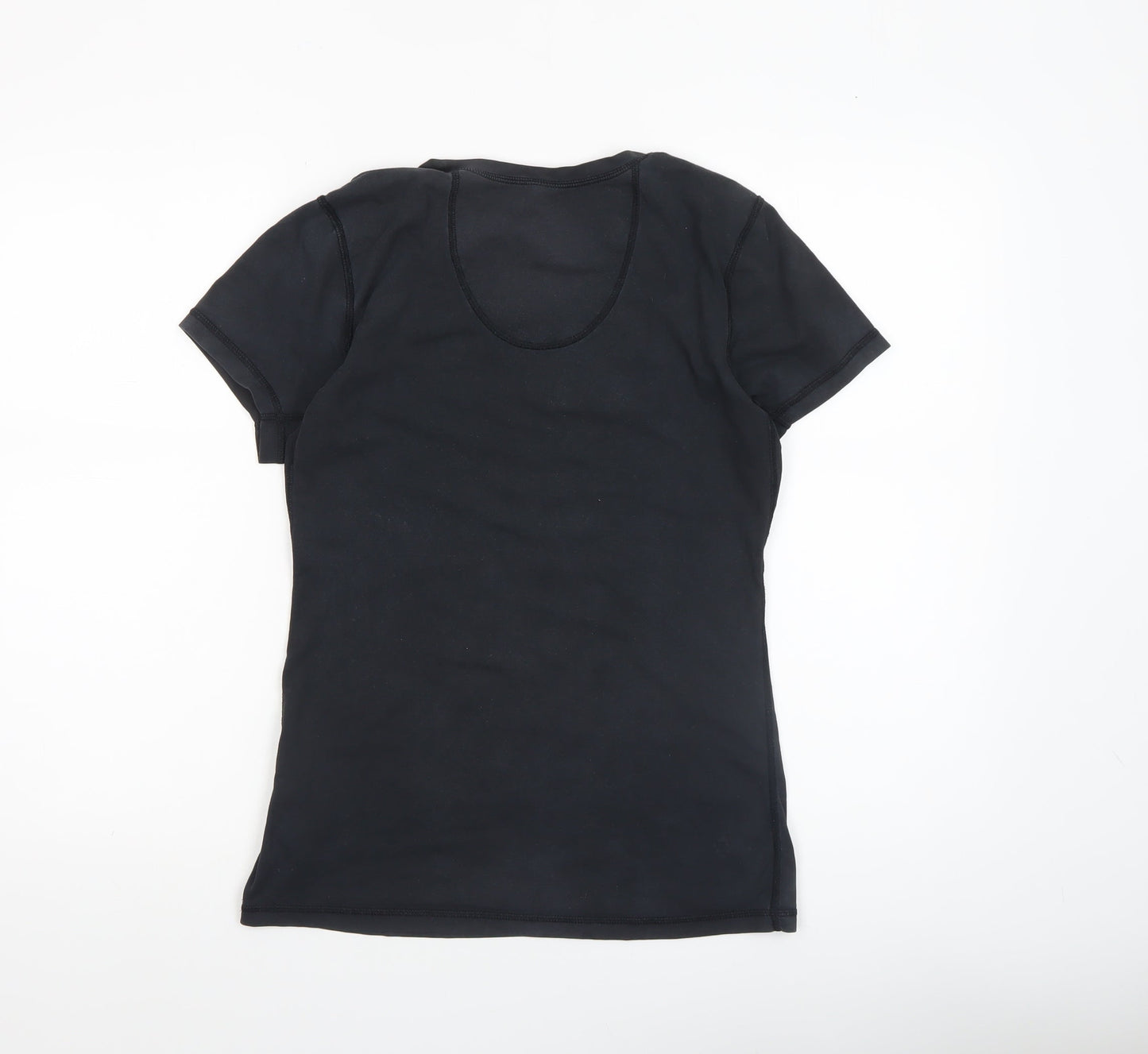 Nike Women's Black Dri-FIT Sports T-Shirt Size M Short Sleeve