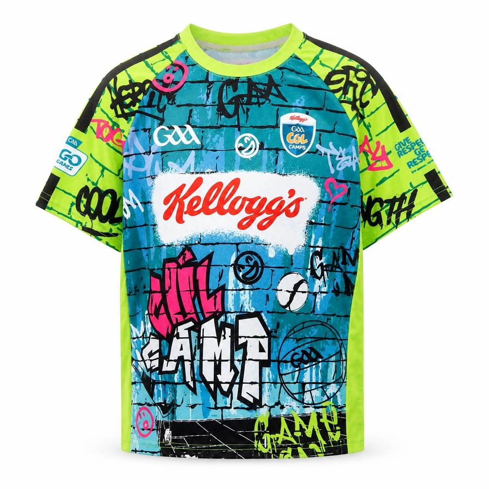 Azzurri Boys Multicoloured 5 Years Graphic Jersey T-Shirt