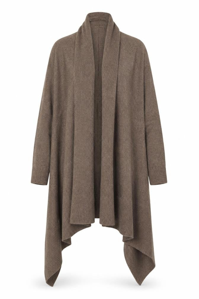 Marks & Spencer Women’s Brown Wrap Knit Cardigan Size 8-10