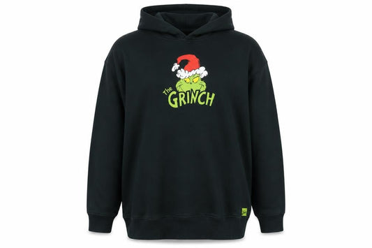 The Grinch Men’s Green 3XL Pullover Hoodie Christmas Graphic Sweatshirt