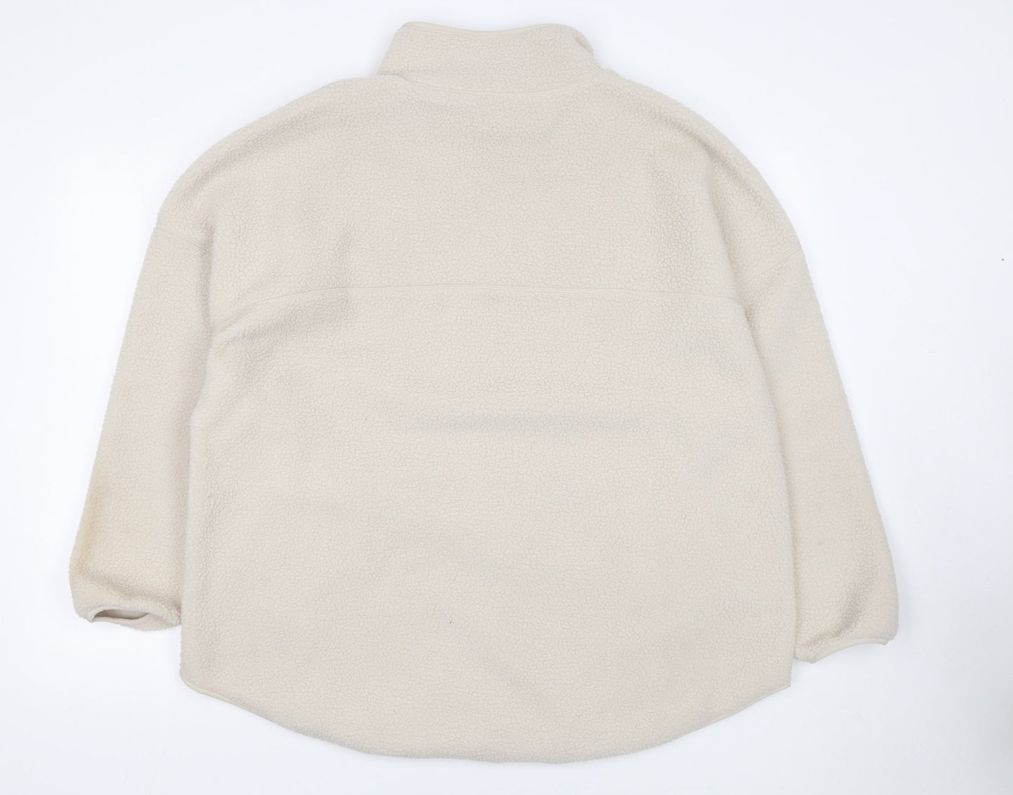 Dunnes Stores Womens Beige Fleece Pullover Sweatshirt Large