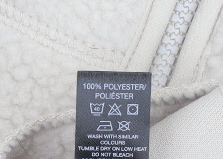 Dunnes Stores Womens Beige Fleece Pullover Sweatshirt Large