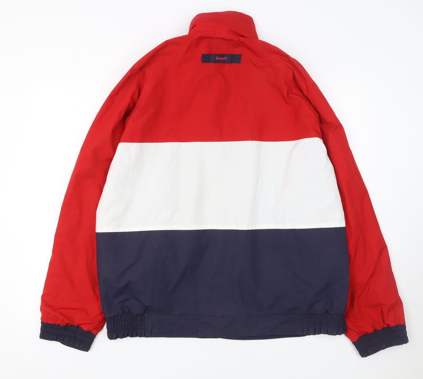Gant Men's Multicoloured L Windbreaker Jacket Retro Style