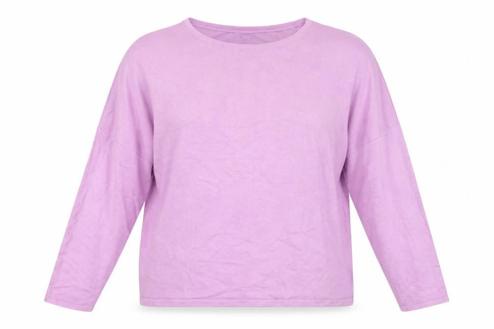 Phase Eight Women’s Purple Knit Relaxed Pullover Jumper Size M