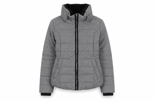 Dorothy Perkins Women Grey Size 10 Puffer Jacket Winter Coat