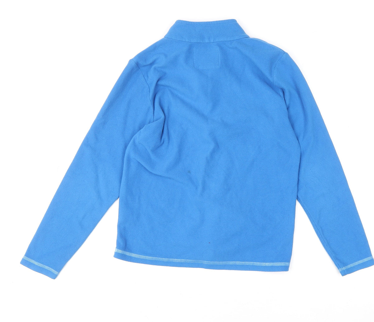 Crane Girls Blue Fleece 1/4 Zip Equestrian Sweatshirt 11-12 Years