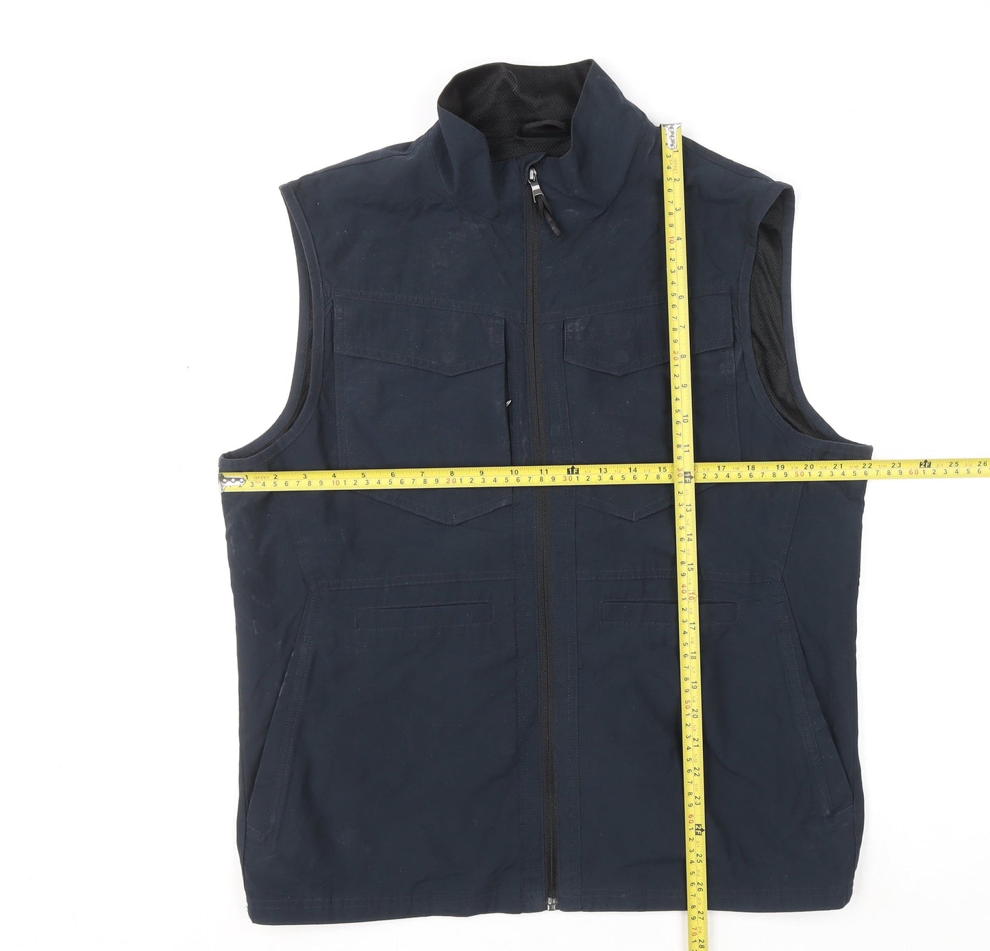 Marks and Spencer Men's Blue M Bodywarmer Waistcoat Jacket