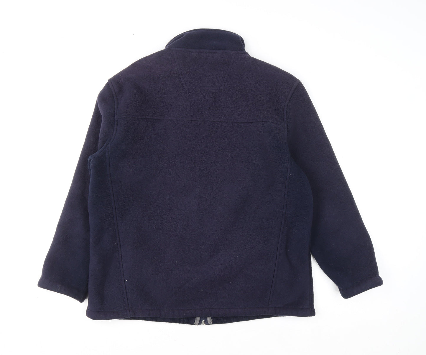 Maine New England Men's Blue Full Zip Fleece Sweatshirt M
