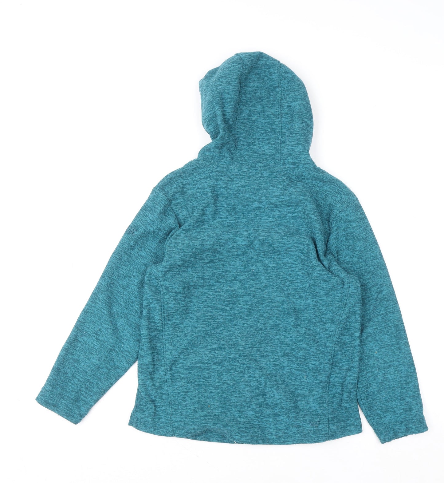 Regatta Girls Blue Pullover Hoodie 11-12 Years Fleece Outdoor Sweatshirt