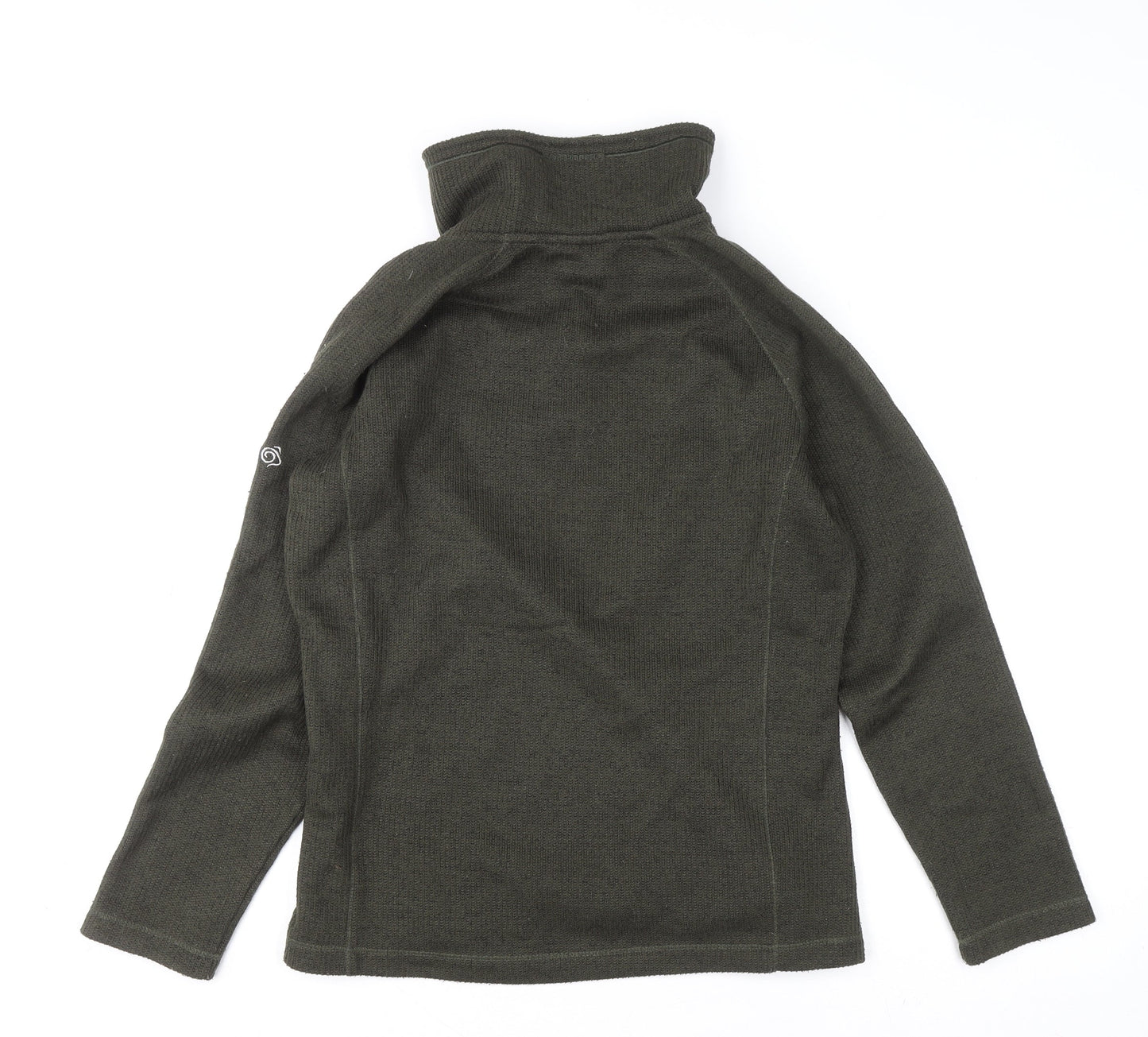 Craghoppers Women Green Fleece Henley Jumper UK 12