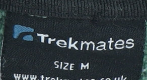 Trekmates Women's Green Full Zip Fleece Sweatshirt Size M
