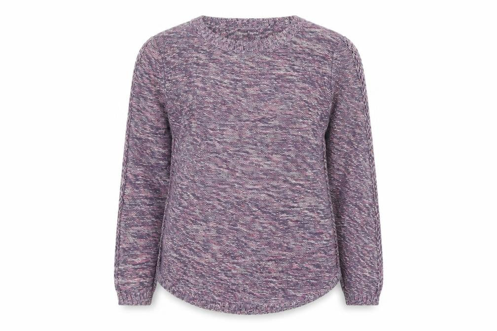 M&Co Women’s Multicoloured Knit Cotton Jumper Size 10