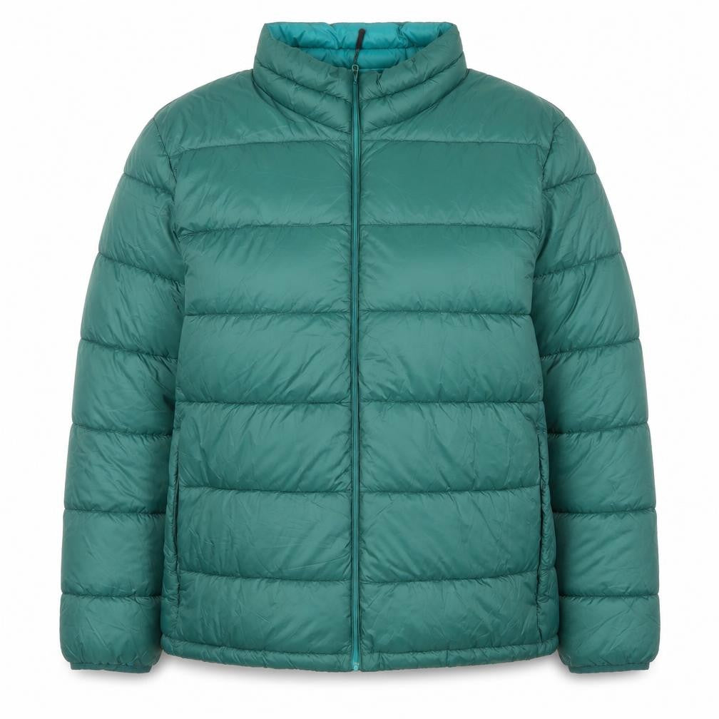 Dunnes Womens Green 3XL Puffer Jacket Shower Resistant Thermal
