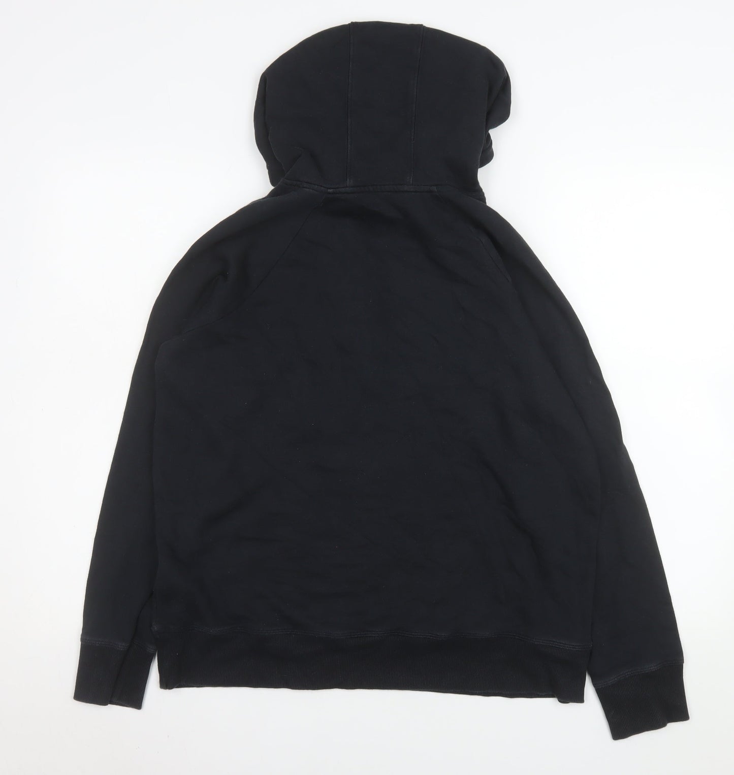 Under Armour Women's Black Cotton Blend Pullover Hoodie Medium