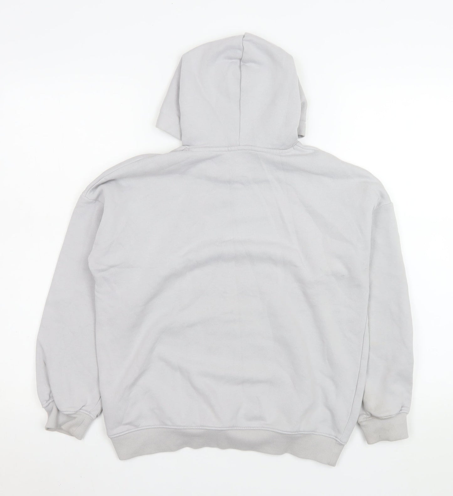 Marks and Spencer Boys Grey Pullover Hoodie 11-12 Years Regular Fit