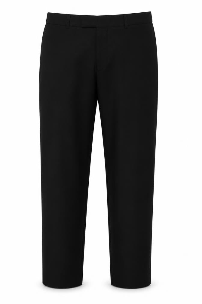 St Bernard Men’s Black 36x33 Regular Fit Dress Pants