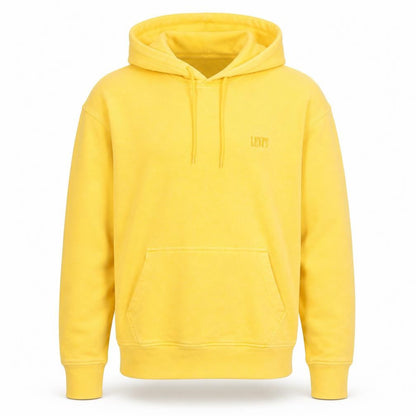 Levi's Men's Yellow Relaxed Fit Pullover Hoodie Size M
