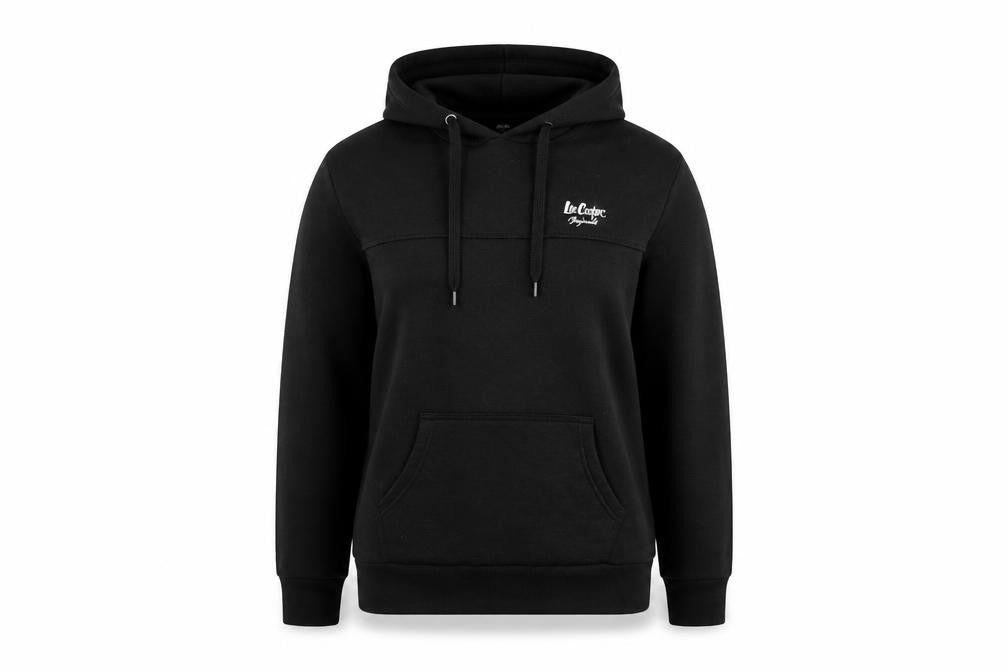Lee Cooper Womens Black Hoodie Size 12 Pullover Long Sleeve Casual