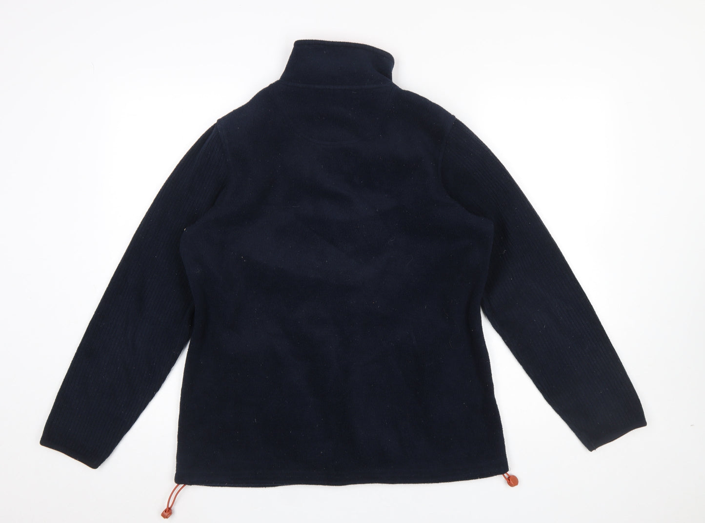 Maine New England Women's Blue Fleece Full Zip Jacket Size 12
