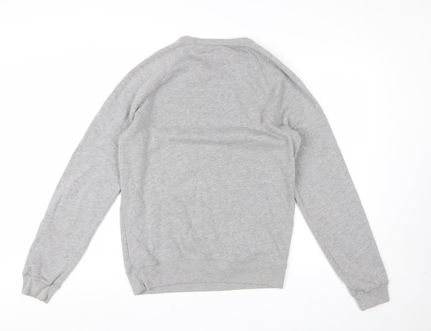 Jack Wills Men's Grey Small Pullover Crew Neck Sweatshirt