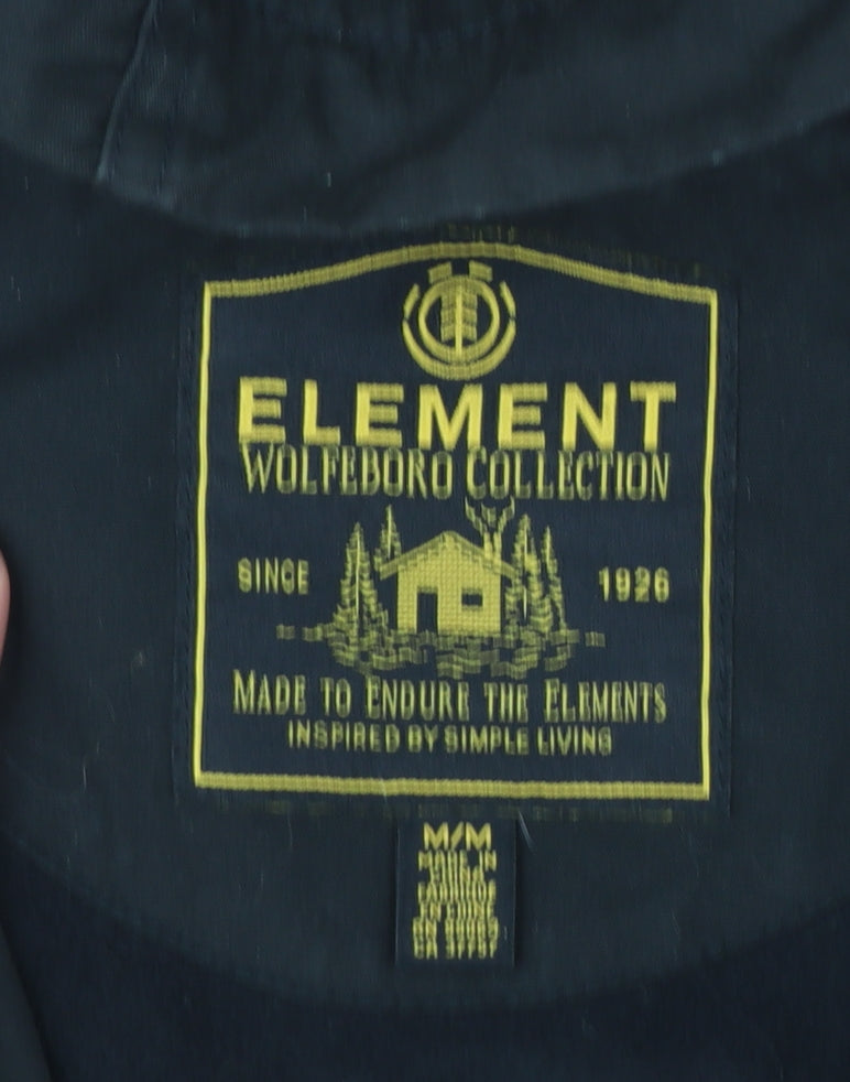 Element Women's Black Hooded Parka Jacket Size M