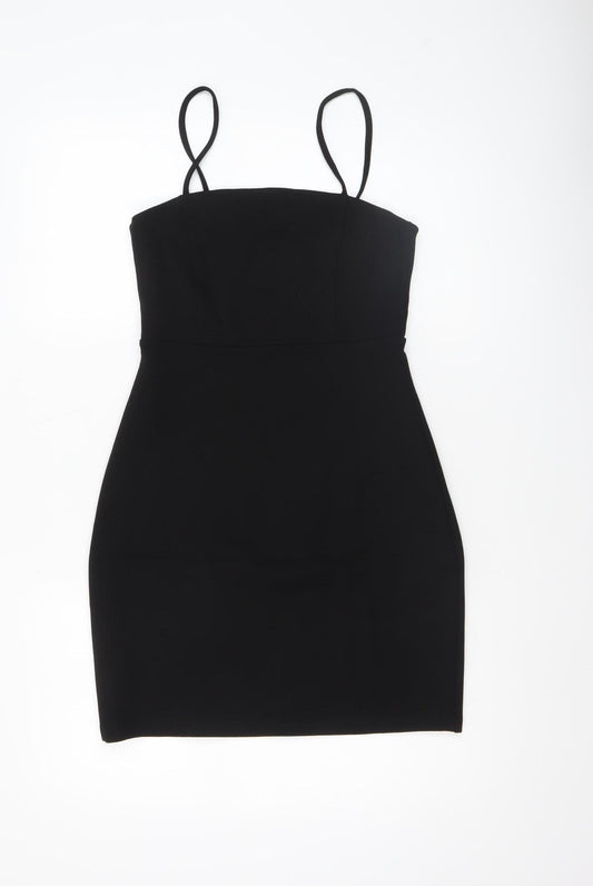 Even & Odd Women's Black XS Bodycon Short Dress