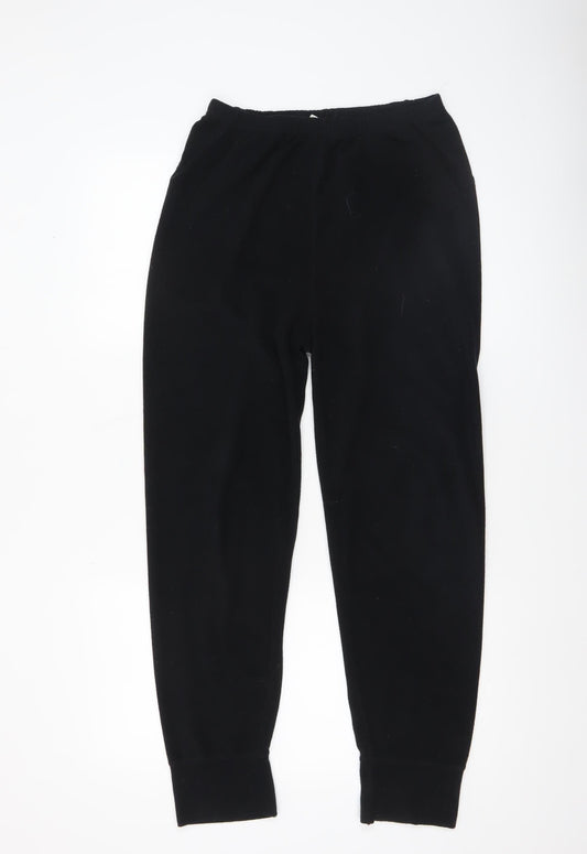 Trespass Men's Black Fleece Jogger Trousers Size S Regular Fit