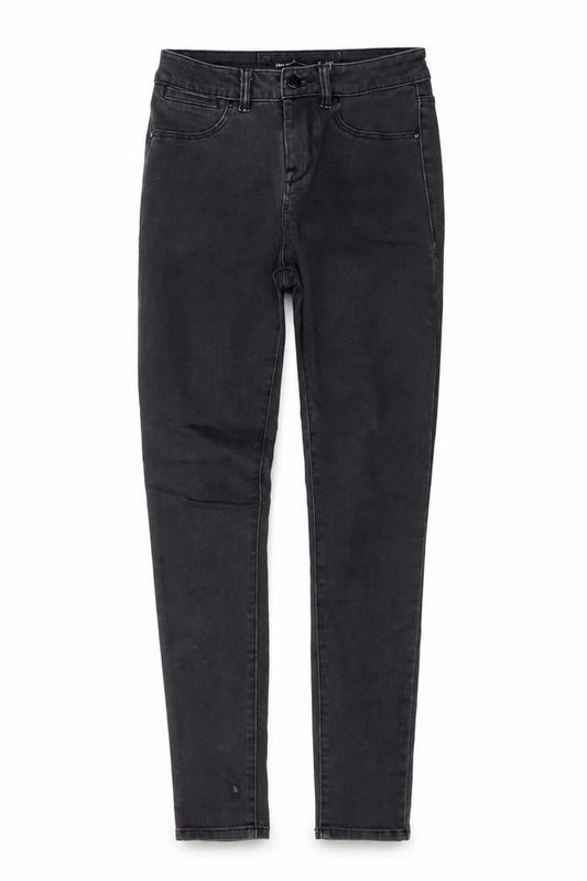Karen Millen Women’s Black Skinny Jeans UK 8 Stretch Denim Slim Fit