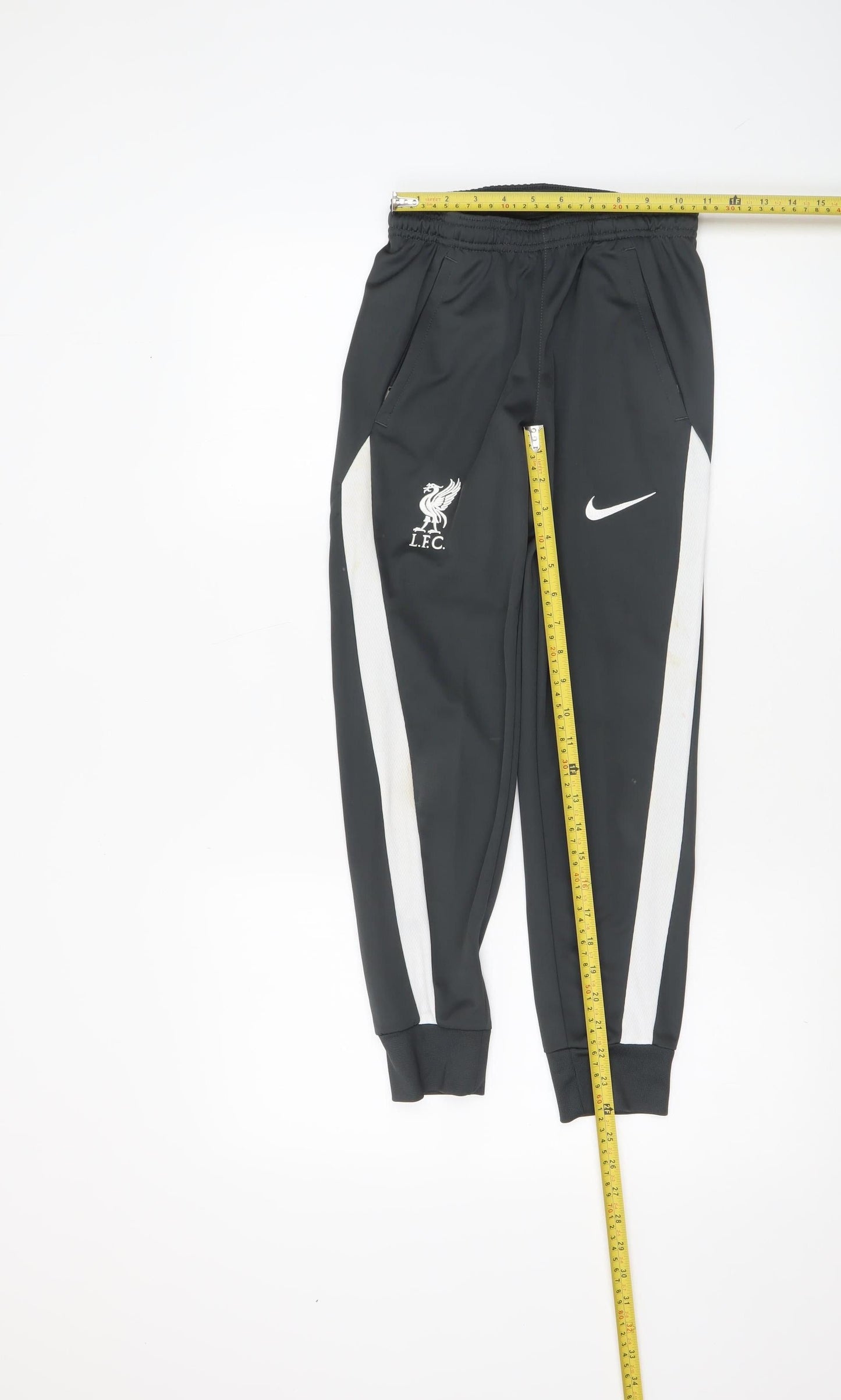 Nike Boys Black Liverpool FC Dri-Fit Track Pants 10-11 Years