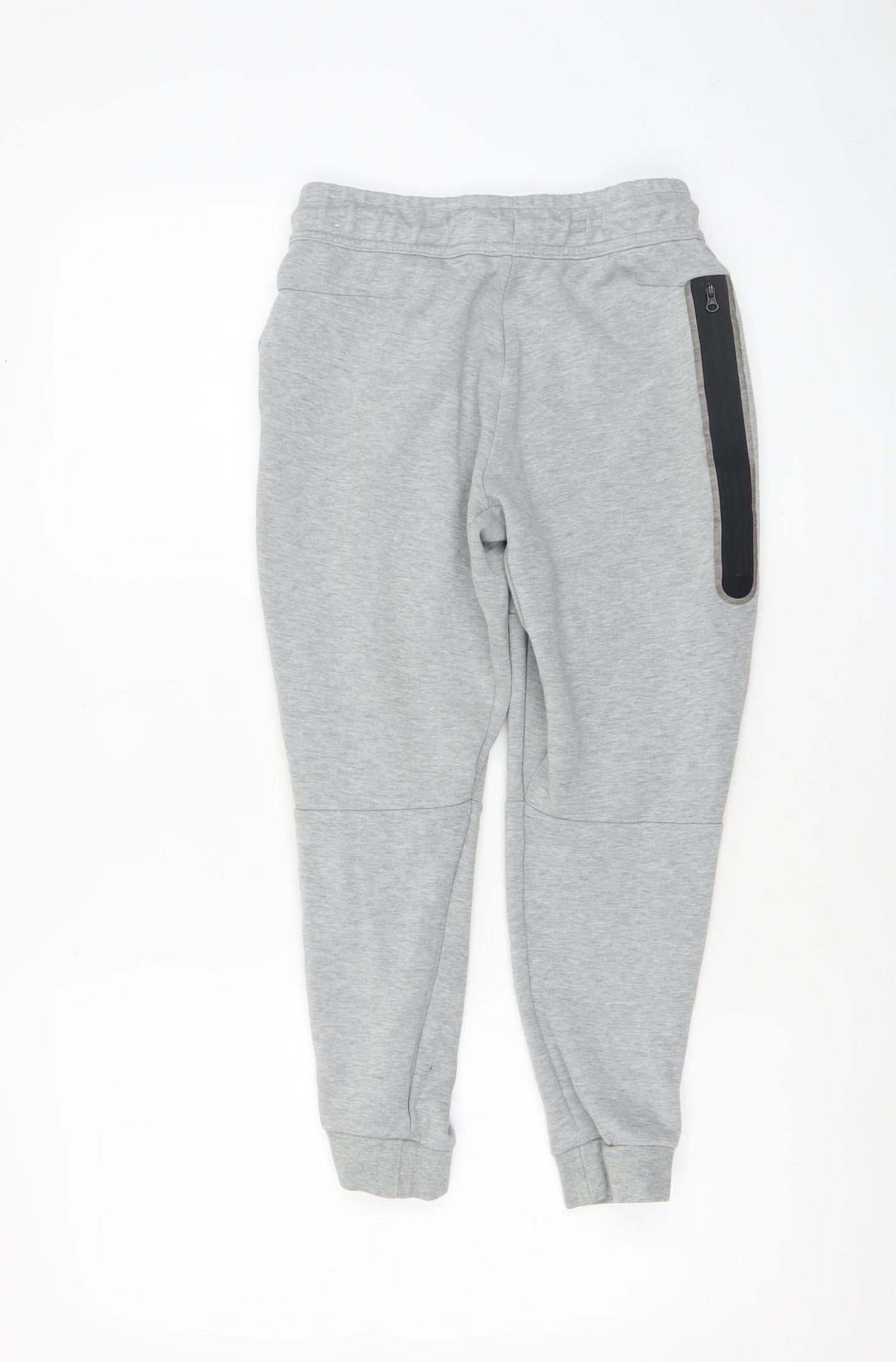 Nike Boys Grey Jogger Trousers M Regular Fit Sports Sweatpants