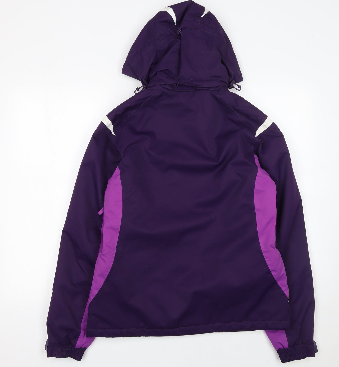 Parallel Women's Purple Ski Jacket Waterproof Hooded Size 8