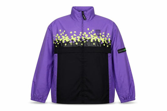 George ASDA Men's Purple & Black Windbreaker Jacket Size S Manchester 2002