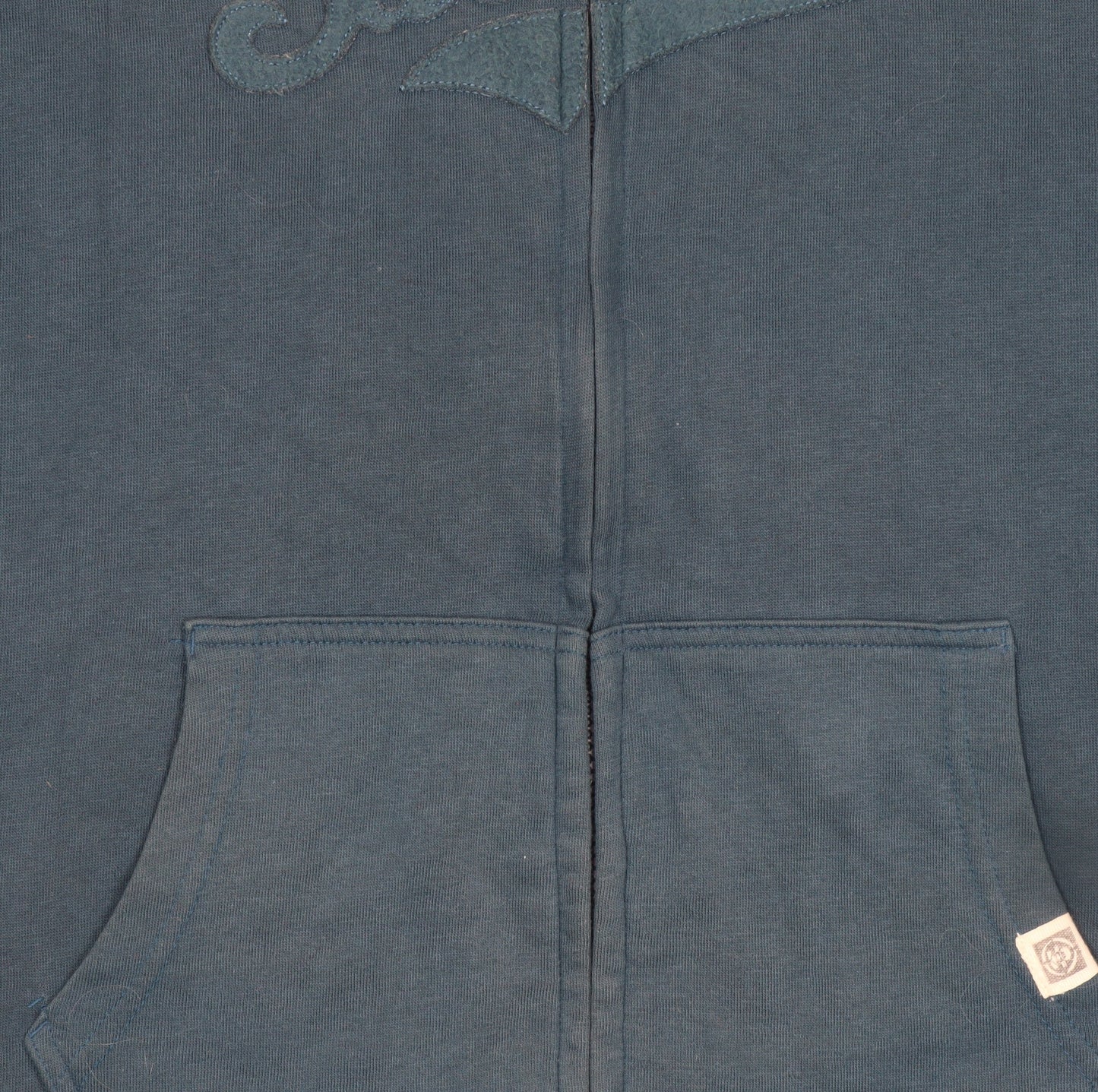 Saltrock Boys Blue & Red Fleece Lined Full Zip Hoodie 11-12 Years