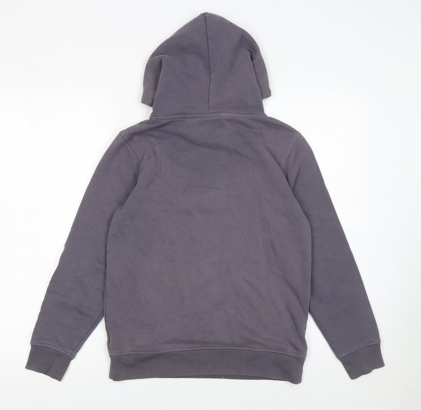 Animal Girls Grey Hoodie 11-12 Years Pullover Fleece Hooded Sweatshirt